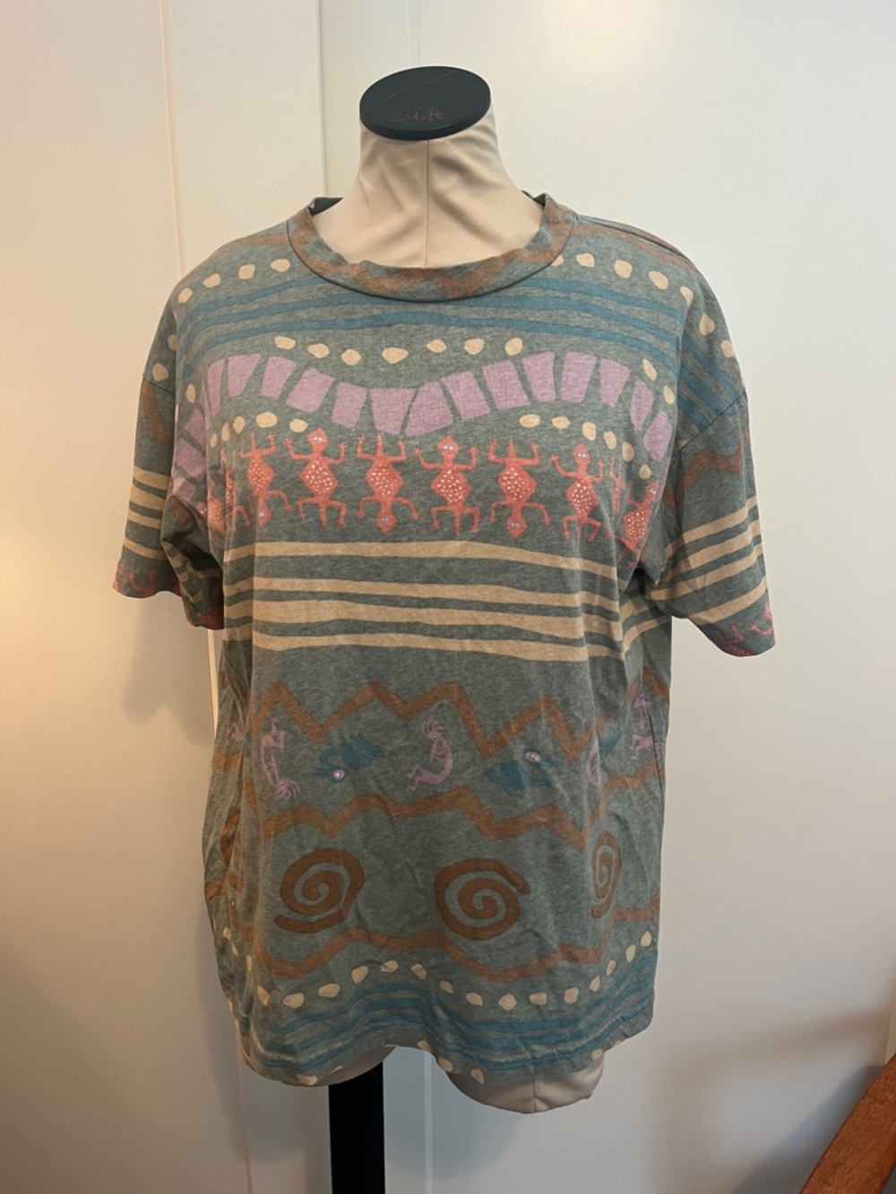 Vintage 90’s Chicos Tribal Pattern Tee